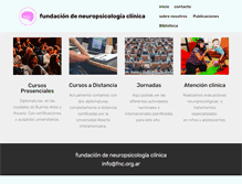 Tablet Screenshot of fnc.org.ar